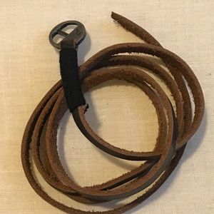 Jewel Kade Leather wrap Bracelet